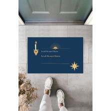 Dijital Baskı Kişiye Özel Iç Kapı Dekorasyon Paspas  PS11209