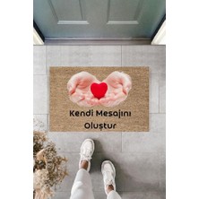 Dijital Baskı Kişiye Özel Iç Kapı Dekorasyon Paspas  PS11245