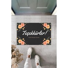 Dijital Baskı Kişiye Özel Iç Kapı Dekorasyon Paspas  PS11212