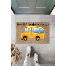 Dijital Baskı Kişiye Özel Iç Kapı Dekorasyon Paspas  PS11218