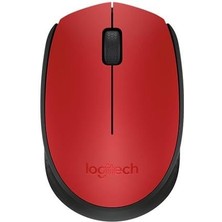 Logıtech M171 Kablosuz Mouse Kırmızı 910-004641