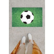 Kapı Önü Paspası Dekoratif Dijital Baskı Futbol Topu P-2346