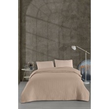 Elart Pandora Çok Amaçlı Yatak Örtüsü Çift Kişilik (200X220 Cm) Bej