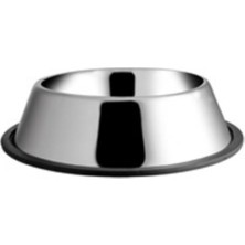 Geniş Kapasiteli Gri Mama Kabı Ø17 Cm, 24 Oz, Dayanıklı ve Şık Tasarım