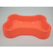 Turuncu Renkli Kedi ve Köpekler Için Mama ve Su Kabı, Şık ve Kullanışlı Tasarım