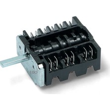 FullYedek Beko 163100005 Fırın Komutatör Şalter , Kademe Anahtarı  6+6 Şalter - 6 Konum + Off