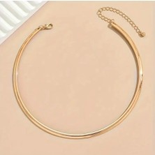 Altın Kaplama Zarif Choker