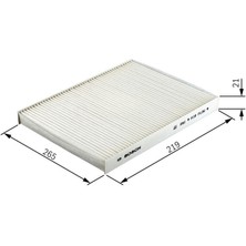 Polen Filtresi [ Opel Corsa D, Combo D, Adam, Corsa E 2008-, Fiat Fiorino, Doblo, Linea, Grande Punto 2007-, Peugeot Bipper, Nemo 2008- ] Dpmah