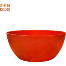 Turuncu Plastik Köpek Kabı 10'lu Set, Sağlıklı ve Şık Mama Kabı