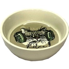 Renkli Porselen Mama Kabı, Kedi ve Köpekler Için Şık ve Sağlıklı Seçenek