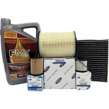 Ford Connect 1.5 Tdci Dizel Filtre Bakım Seti Hava+Yağ+K.polen+Yakıt Filtresi+Motor Yağı