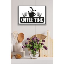 Mutfak Duvar Dekorasyon Süsü, Ahşap Çerçeve Görünümlü Şık Tablo Pano Modeli