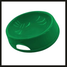 Yeşil Tekli Kedi/köpek Mama Kabı Uyguna-Yakala, Sağlıklı ve Kullanışlı Tasarım