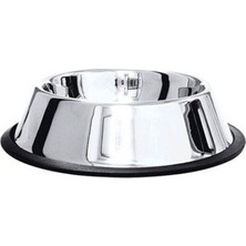 Çelik Mama Kabı 22CM, Dayanıklı ve Şık Tasarım, Hijyenik Kullanım Kolaylığı Sağlar