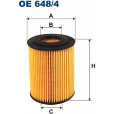 Yağ Filtresi Honda Civic Vii Opel Astra Classic Ii Astra G/cabrio/coupe Astra Ii Astra H Astra Dpmah