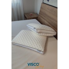 Visco Kolajen Yastık Ortopedik Visko Yastık 60X40X15 cm