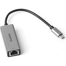 Gfc Life Store USB 3.1 Type-C Gigabit 10/100/1000 Lan Ethernet Dönüştürücü Adaptör (DK-AC-U31X3GL2)