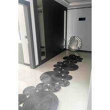 Bhr Creative Jüt S Model Salon Mutfak Balkon Oturma Odası Kapı Önü Banyo Paspas Yolluk Kilim
