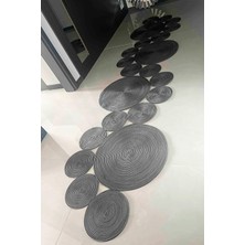 Bhr Creative Jüt S Model Salon Mutfak Balkon Oturma Odası Kapı Önü Banyo Paspas Yolluk Kilim