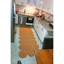 Bhr Creative Maise Hasır Dikdörtgen Jüt Örme Özel Tasarım Halı Kilim Yolluk Paspas