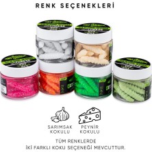 Silikon Yüzen Alabalık Yemi - Floating - 37MM - Sarımsak Kokulu - Ekmek Içi - Trout Bait