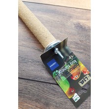 Vixpet Venty 22.5 cm - Çapı 25 mm Kumlu Pedikür Papağan Tüneği - Jako, Amazon, Eklektus, Kayık, Alex, Konur - Gaga ve Tırnak Bakımı