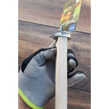 Vixpet Venty Papağan Kafesi Tünek Standı 28 cm | Alexander, Sultan, Muhabbet, Konur, Monk, Lori, Forpus, Senegal - V883 Ahşap Stand