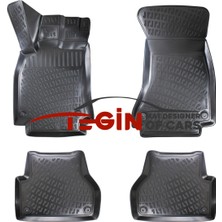 Audi A4 B8 2016 3D Havuzlu Paspas Siyah