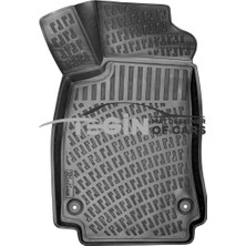 Audi A5 2019 3D Havuzlu Paspas Siyah