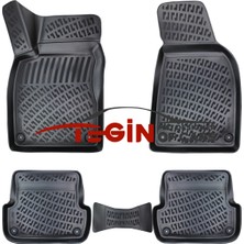 Audi A4 B8 2008 3D Havuzlu Paspas Siyah