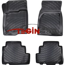 Chevrolet Captiva 2017 3D Havuzlu Paspas Siyah