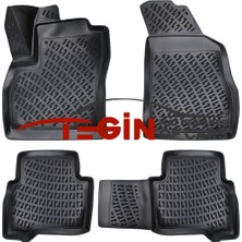 Citroen Nemo 2008 3D Havuzlu Paspas Siyah