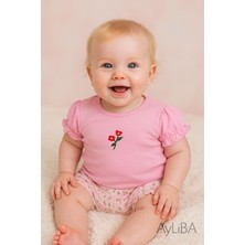 Necixs Kız Bebek  Çıtır Çiçekli 2 Li Kız Takım