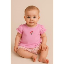 Necixs Kız Bebek  Çıtır Çiçekli 2 Li Kız Takım