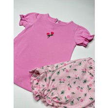 Necixs Kız Bebek  Çıtır Çiçekli 2 Li Kız Takım