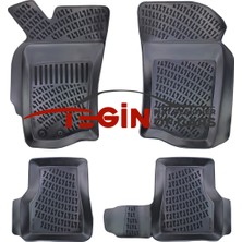 Fiat Albea 2002-2012 3D Havuzlu Paspas Siyah