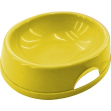 Sarı Renkli Tekli Kedi ve Köpek Mama Kabı, Şık ve Kullanışlı Tasarım