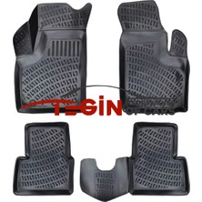 Fiat Doblo 2000 3D Havuzlu Paspas Siyah