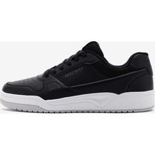 Skechers Koopa - Tiebreak Low Erkek Siyah Sneakers Hafif ve Esnek Taban ile Konforlu Tasarım