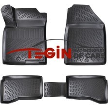 Kia Niro 2018 3D Havuzlu Paspas Siyah