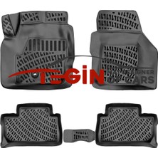 Land Rover Freelander 2 3D Havuzlu Paspas 2008 Siyah