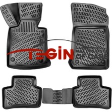 Mercedes Glk 3D Havuzlu Paspas 2009 Siyah