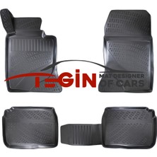 Mercedes E Serisi W124 3D Havuzlu Paspas 1989 Siyah