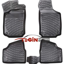 Opel Corsa C 3D Havuzlu Paspas 2005 Siyah