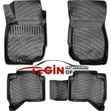 Toyota Hilux 3D Havuzlu Paspas 2008 Siyah