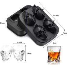 Kuru Kafa Şekilli Silikon Buz Kalıbı