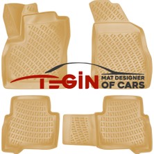 Citroen Nemo 2015 3D Havuzlu Paspas Bej