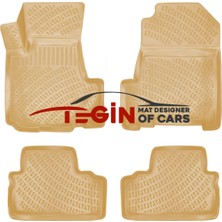 Hyundai Elantra 2020 3D Havuzlu Paspas Bej