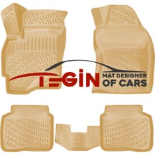 Honda City 2009 Sonrası 3D Havuzlu Paspas Bej