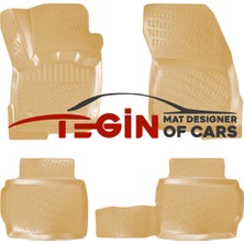 Honda Civic Rs Hb 2019 3D Havuzlu Paspas Bej